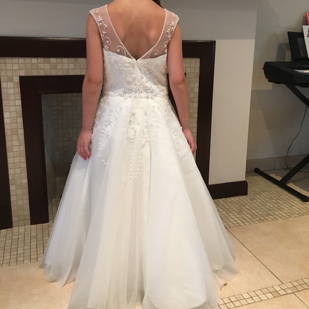 Couture flower girl or communion dress - Picture 2 of 3